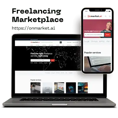 Freelance Marketplace Website Design by CypraWeb Digital